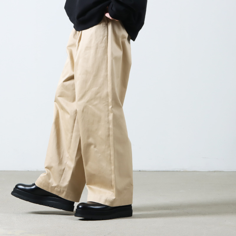 Graphpaper(եڡѡ) Westpoint Chino Wide Straight Trousers