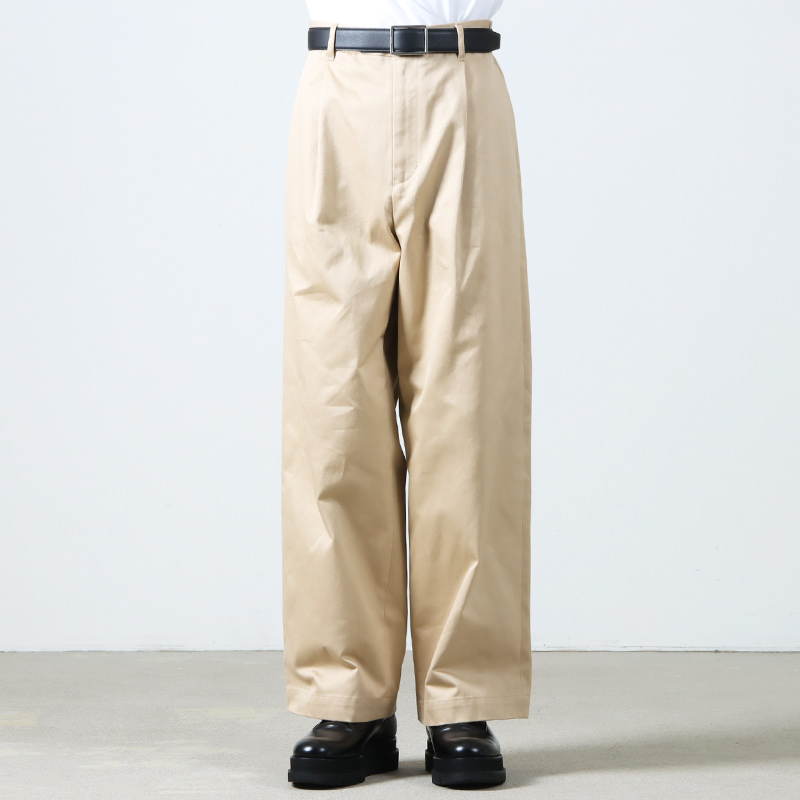 Graphpaper(եڡѡ) Westpoint Chino Wide Straight Trousers