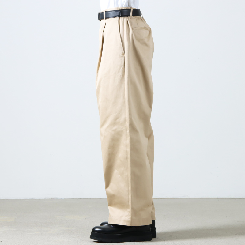 Graphpaper(եڡѡ) Westpoint Chino Wide Straight Trousers