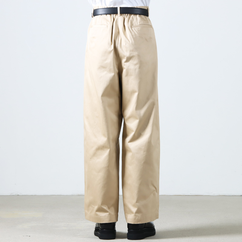 Graphpaper(եڡѡ) Westpoint Chino Wide Straight Trousers