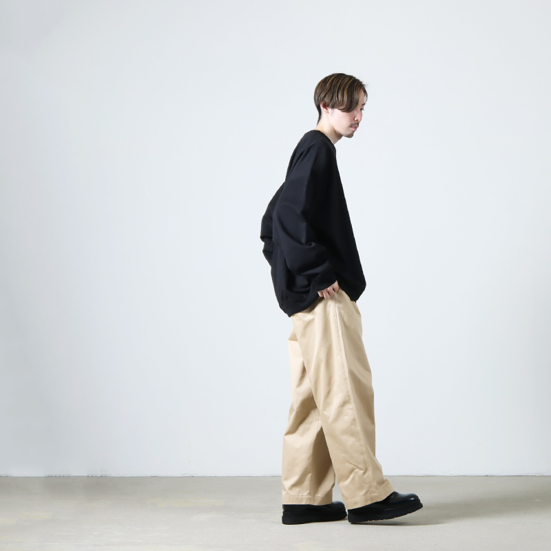 Graphpaper(եڡѡ) Westpoint Chino Wide Straight Trousers