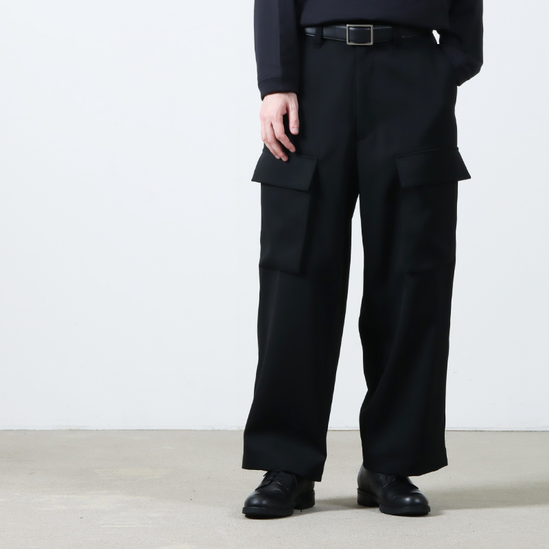 Graphpaper (եڡѡ) Light Doeskin Wide Cargo Trousers / 饤ȥɥ磻ɥѥ