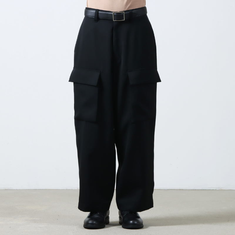 Graphpaper(եڡѡ) Light Doeskin Wide Cargo Trousers