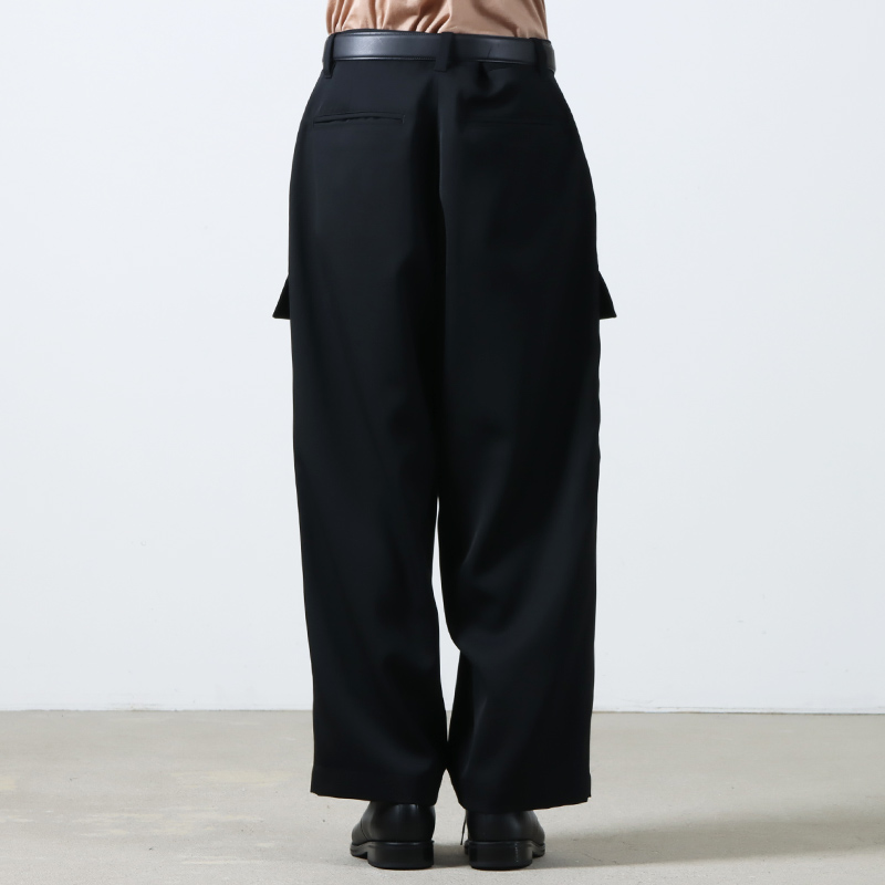 Graphpaper(եڡѡ) Light Doeskin Wide Cargo Trousers