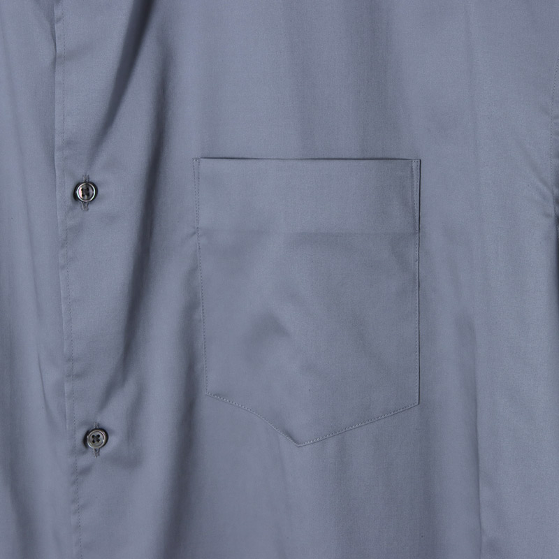 Graphpaper(եڡѡ) Silicon Poplin Oversized Regular Collar Shirt