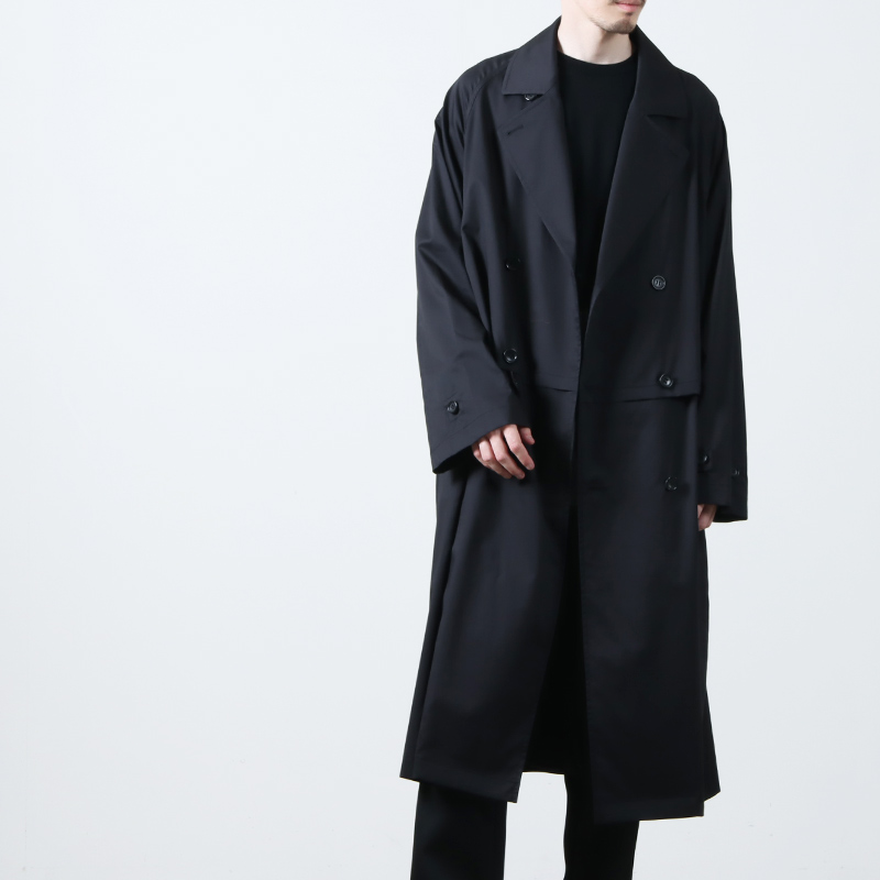 Graphpaper(եڡѡ) Silicon Poplin Cape Trench Coat