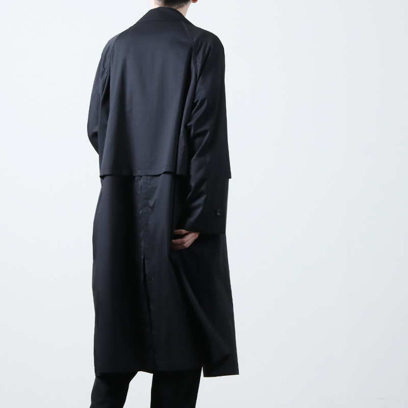 Graphpaper(եڡѡ) Silicon Poplin Cape Trench Coat