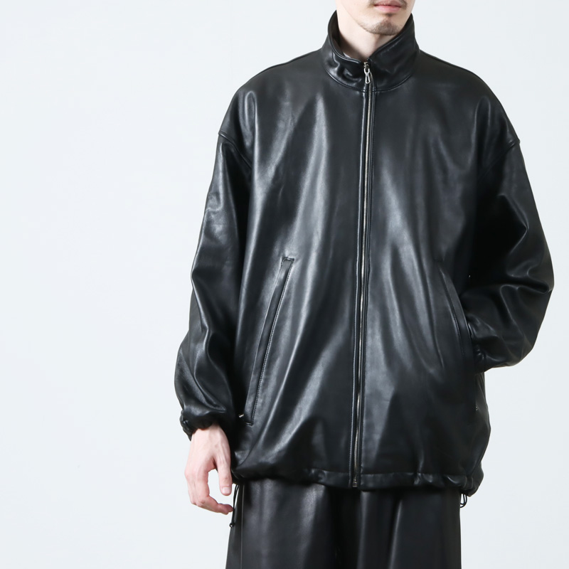 Graphpaper (եڡѡ) Sheep Leather Track Blouson / ץ쥶ȥå֥륾