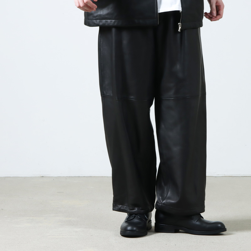 Graphpaper(եڡѡ) Sheep Leather Track Pants