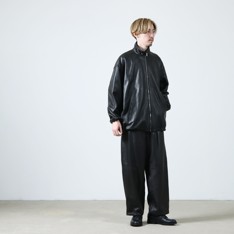 Graphpaper(եڡѡ) Sheep Leather Track Pants