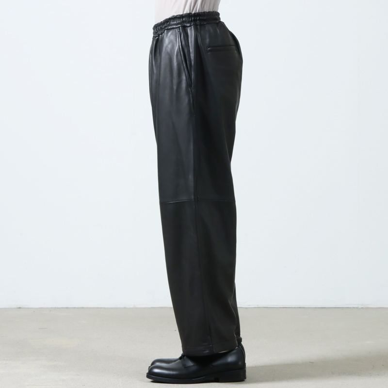 Graphpaper(եڡѡ) Sheep Leather Track Pants