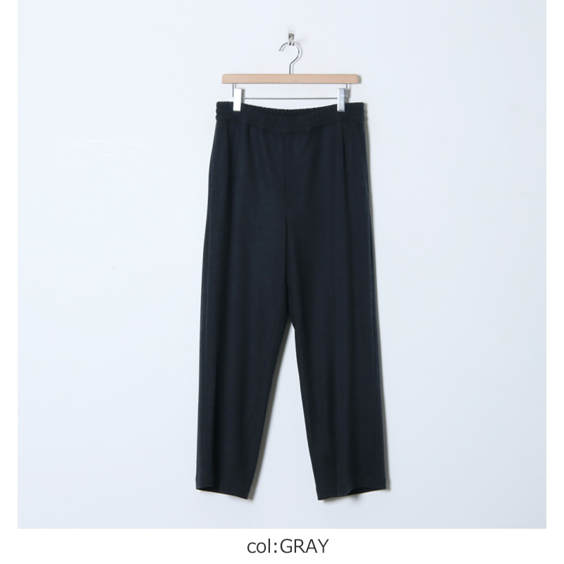 Graphpaper(եڡѡ) Wool Smooth Flannel Easy Wide Pants