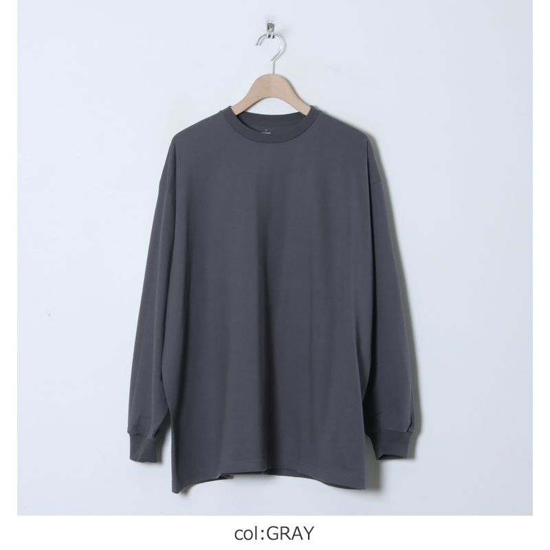 Graphpaper(եڡѡ) Heavy Weight L/S Oversized Tee