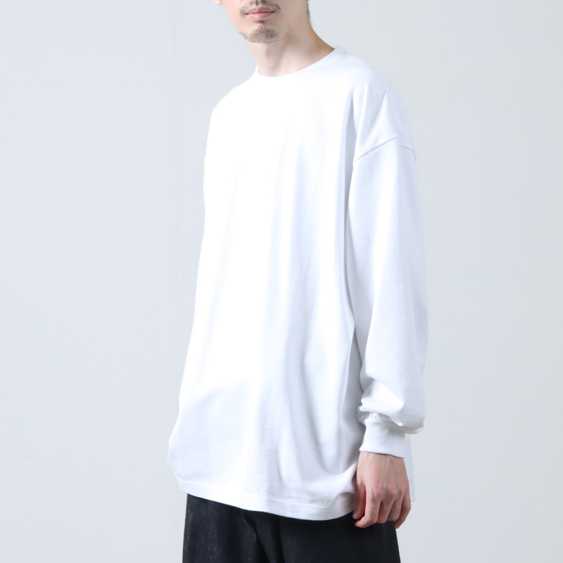 Graphpaper(եڡѡ) Heavy Weight L/S Oversized Tee