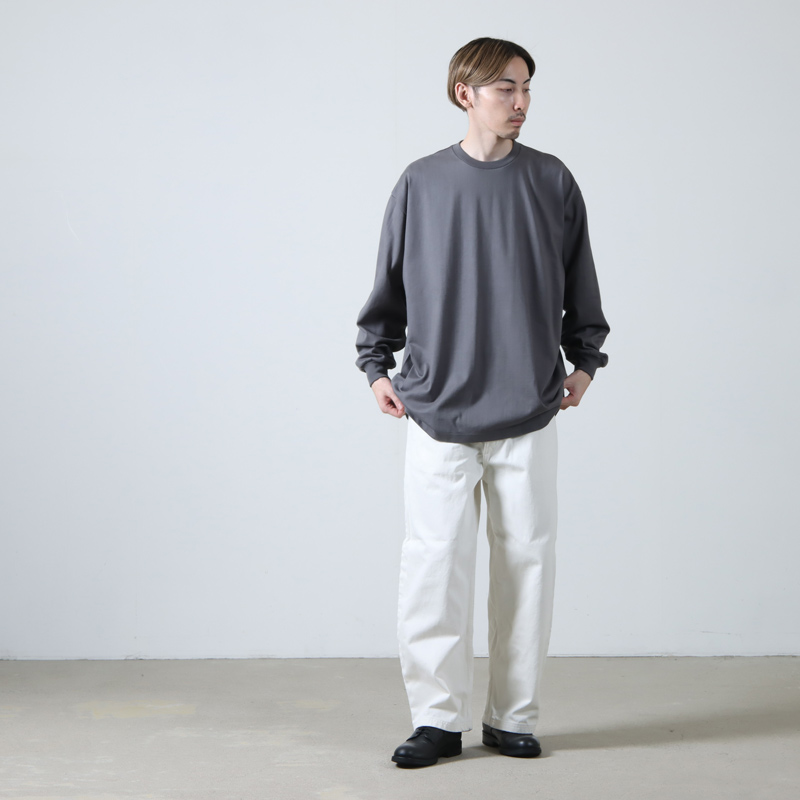 Graphpaper(եڡѡ) Heavy Weight L/S Oversized Tee