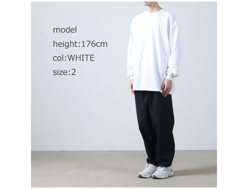 Graphpaper(եڡѡ) Heavy Weight L/S Oversized Tee