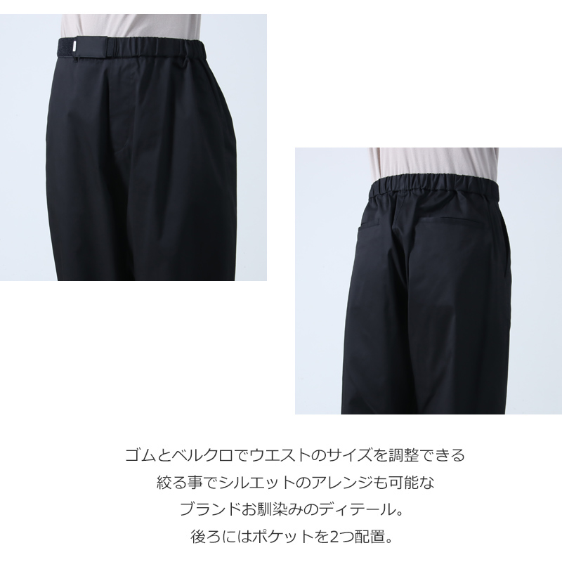 Graphpaper(եڡѡ) Solotex Twill Wide Tapered Chef Pants