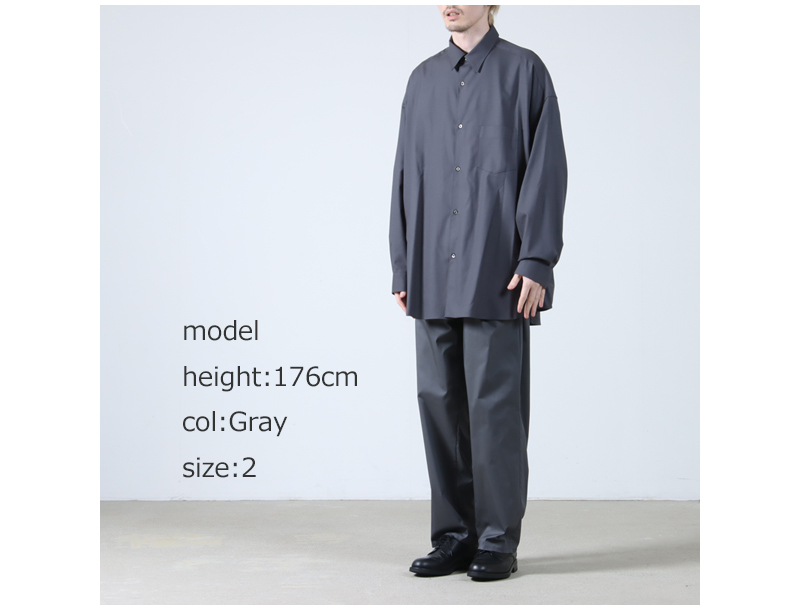 Graphpaper (グラフペーパー) Solotex Twill Wide Tapered Chef