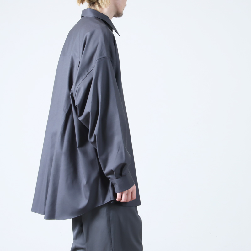 23AW グラフペーパーFine Wool Oversized Collar