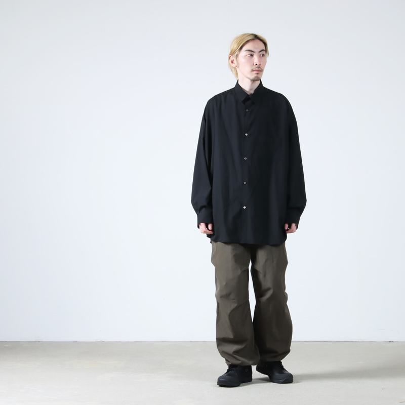 最大10%OFFクーポン Extra (グラフペーパー) Graphpaper Fine Oversized L/S Wool トップス