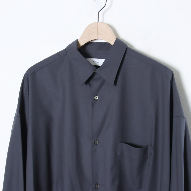 Graphpaper (グラフペーパー) Extra Fine Wool L/S Oversized