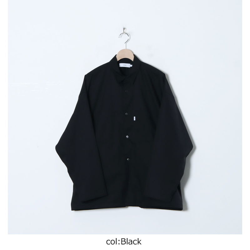 Graphpaper(եڡѡ) Solotex Twill L/S Oversized Box Shirt