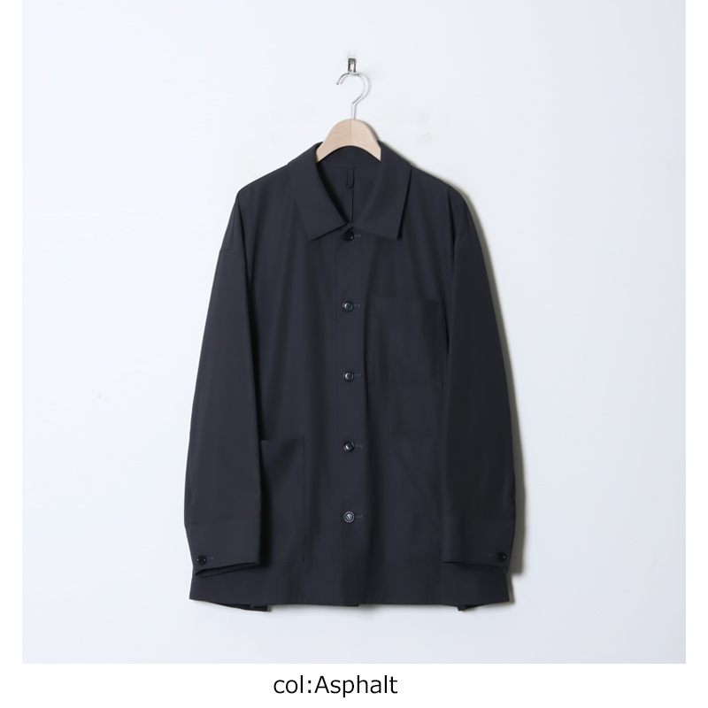 Graphpaper(եڡѡ) High Twist Gabardine Coverall Jacket