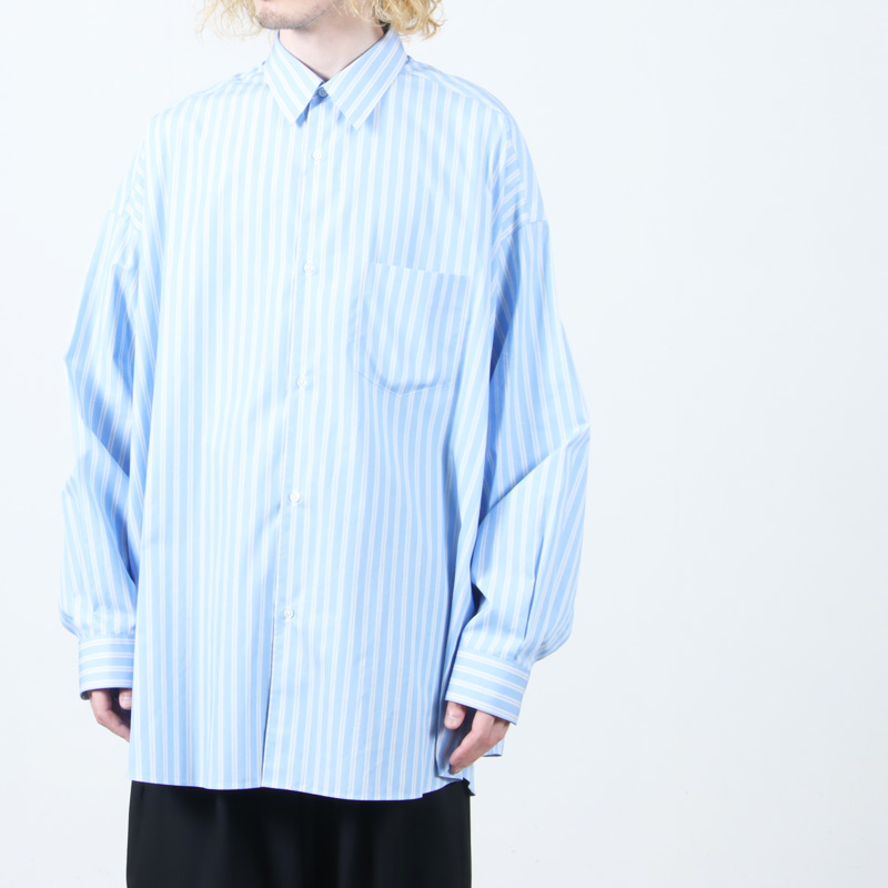 Graphpaper(եڡѡ) SIDOGRAS L/S Oversized Regular Collar Shirt