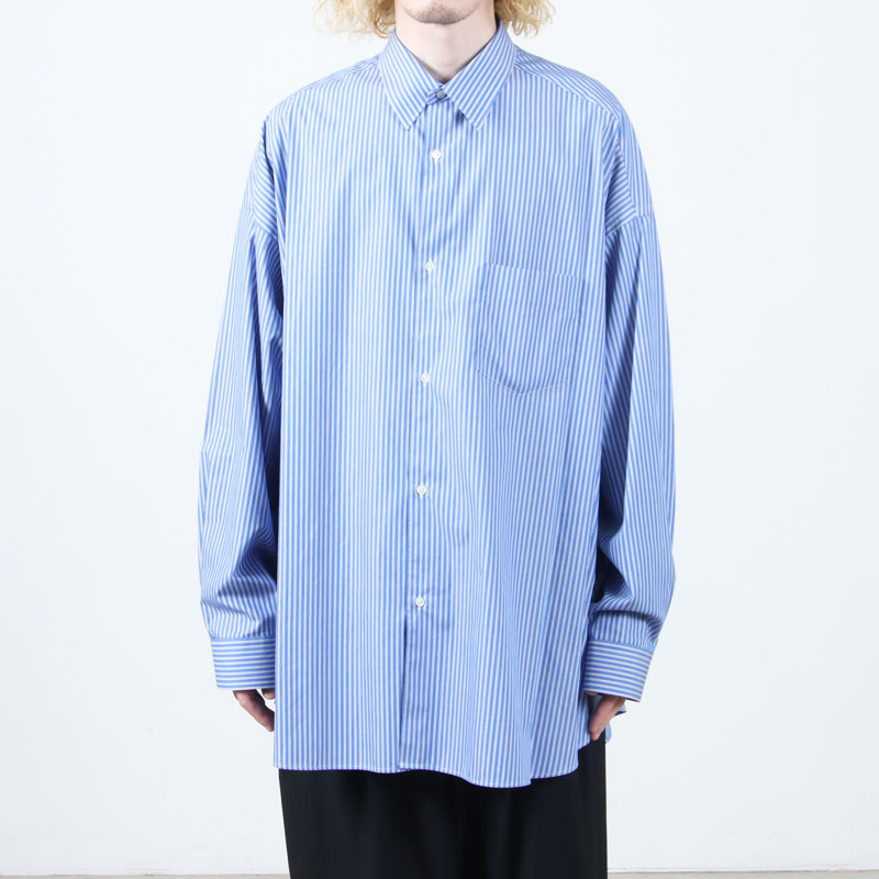 Graphpaper(եڡѡ) SIDOGRAS L/S Oversized Regular Collar Shirt