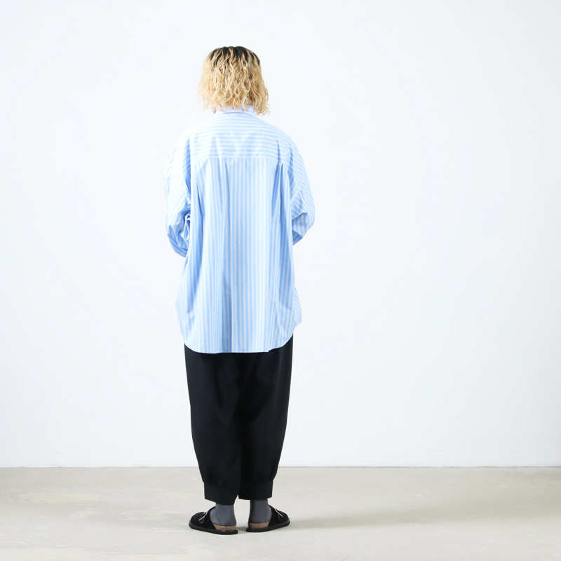 Graphpaper(եڡѡ) SIDOGRAS L/S Oversized Regular Collar Shirt