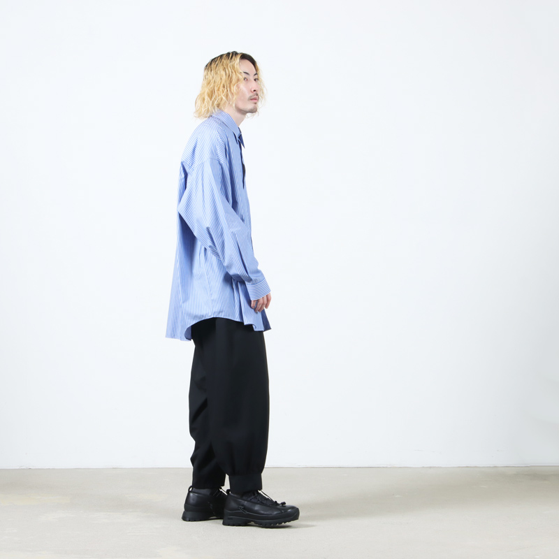Graphpaper(եڡѡ) SIDOGRAS L/S Oversized Regular Collar Shirt