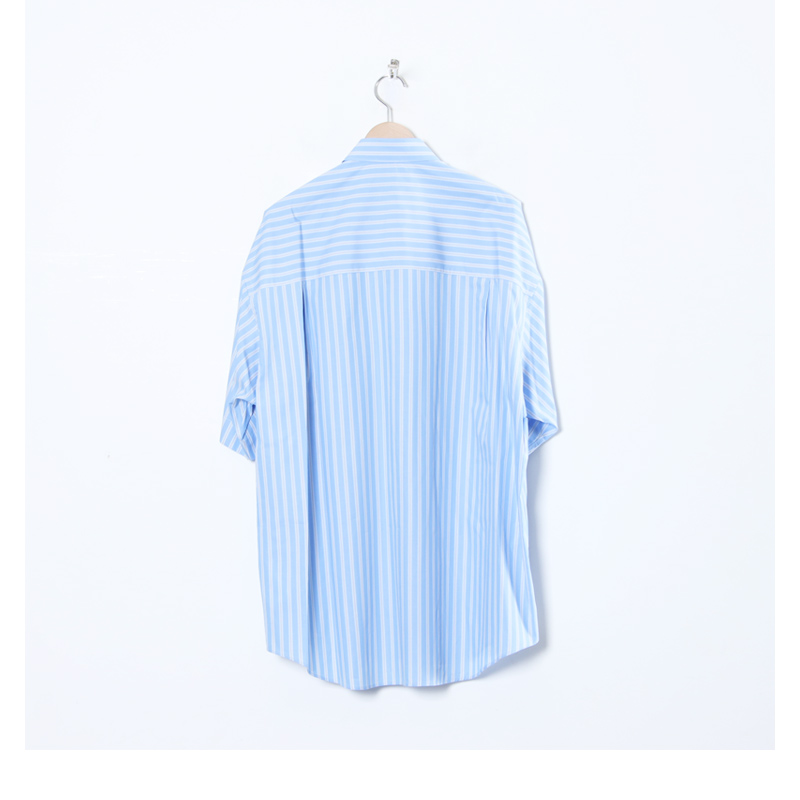 Graphpaper(եڡѡ) SIDOGRAS S/S Oversized Regular Collar Shirt