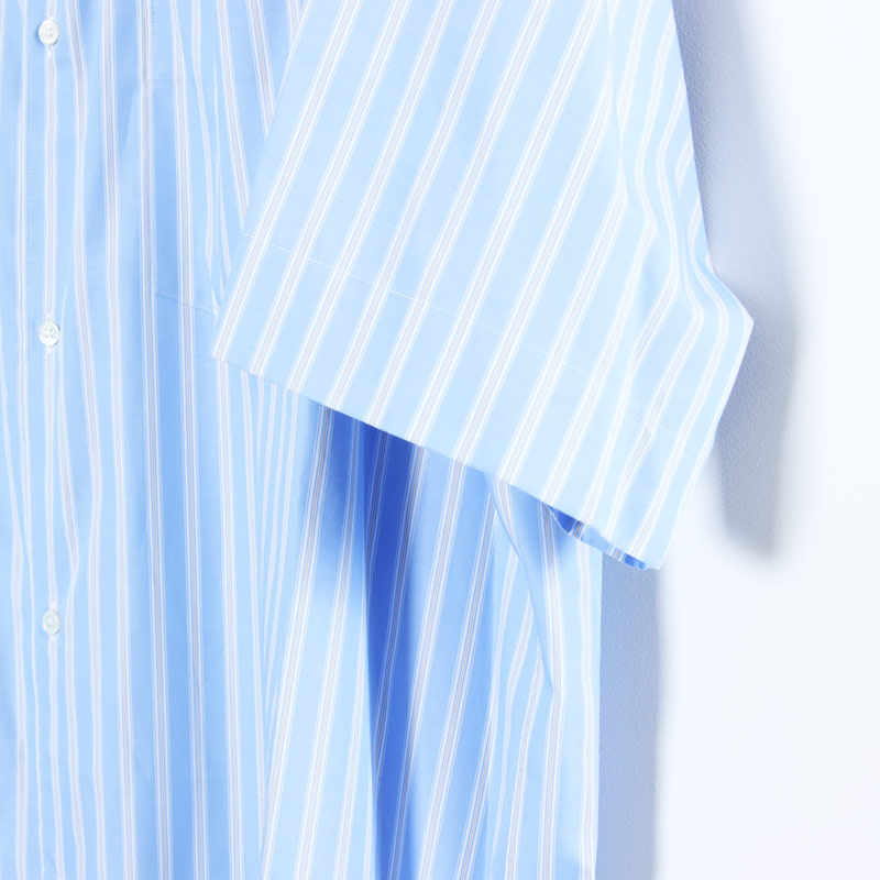 Graphpaper(եڡѡ) SIDOGRAS S/S Oversized Regular Collar Shirt