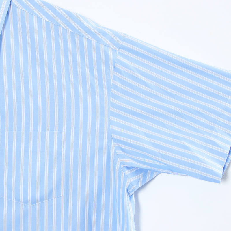 Graphpaper(եڡѡ) SIDOGRAS S/S Oversized Regular Collar Shirt
