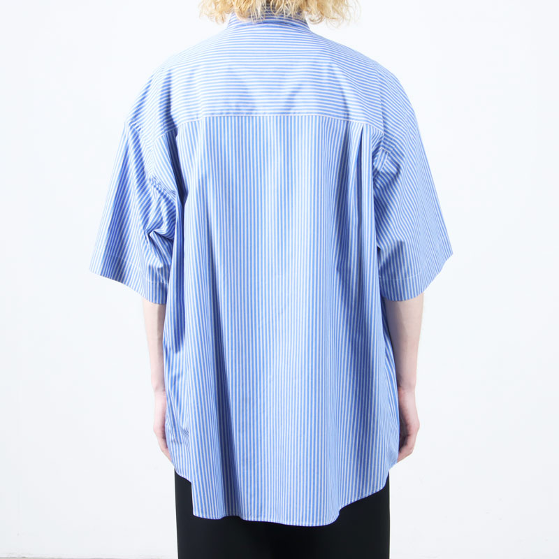 Graphpaper(եڡѡ) SIDOGRAS S/S Oversized Regular Collar Shirt