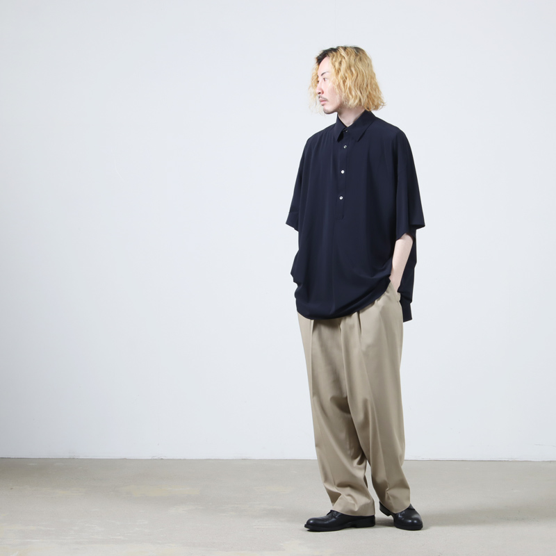 Graphpaper(եڡѡ) Flex Tricot S/S Pullover Shirt