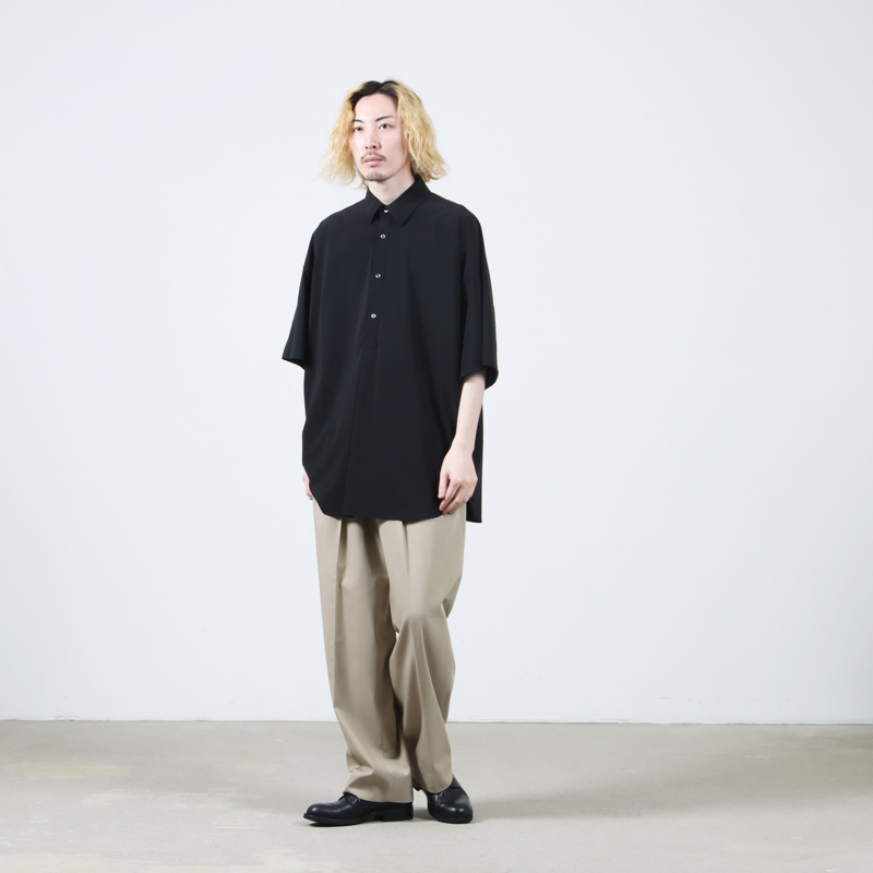 Graphpaper(եڡѡ) Flex Tricot S/S Pullover Shirt