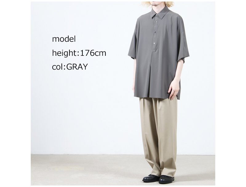 Graphpaper(եڡѡ) Flex Tricot S/S Pullover Shirt