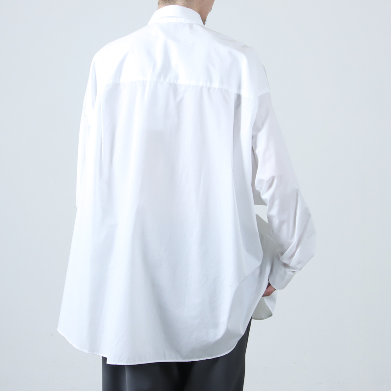グラフペーパーブロードシャツ Graphpaper (グラフペーパー) Broad L/S Oversized Regular