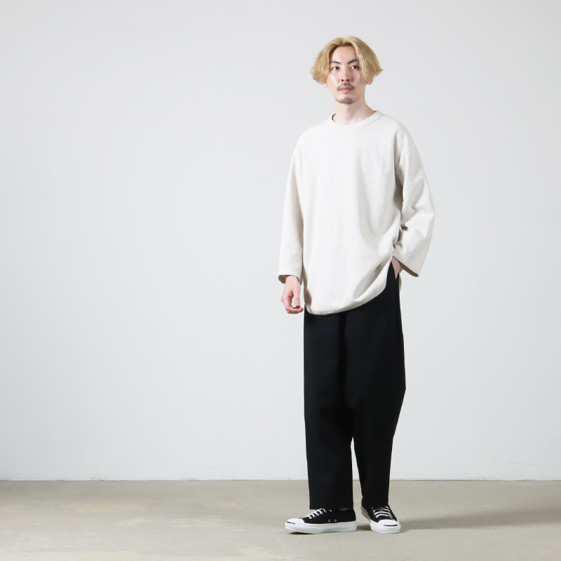 Graphpaper(եڡѡ) Compact Ponte Wide Tapered Chef Pants