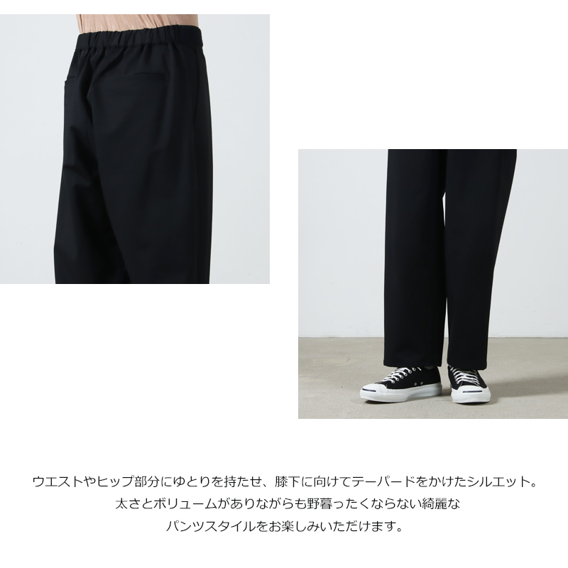 Graphpaper(եڡѡ) Compact Ponte Wide Tapered Chef Pants
