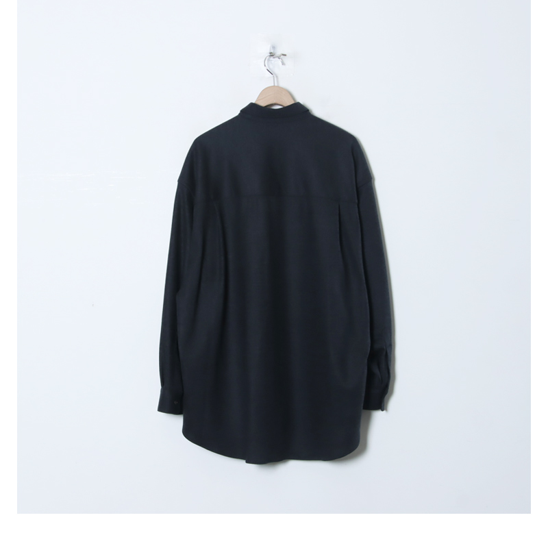 Graphpaper (グラフペーパー) Wool Smooth Flannel Oversized