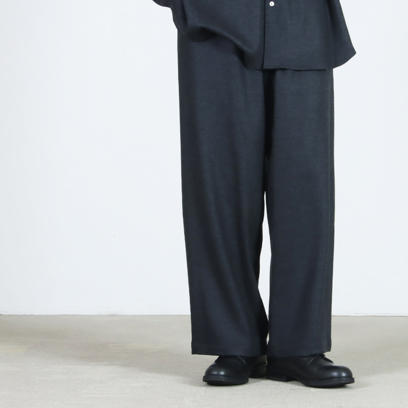 Wool Smooth Flannel Easy Wide Pants サイズ1 Graphpaper (グラフペーパー) Wool Smooth Flannel Easy Wide