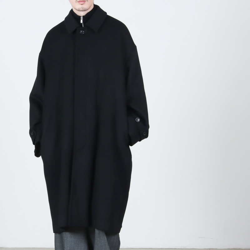 Graphpaper(եڡѡ) Light Melton Oversized Coat