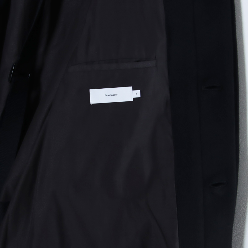 Graphpaper(եڡѡ) Light Melton Oversized Coat