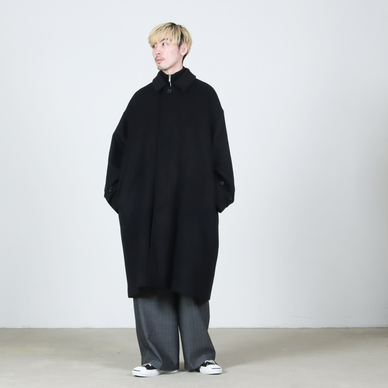 Graphpaper(եڡѡ) Light Melton Oversized Coat