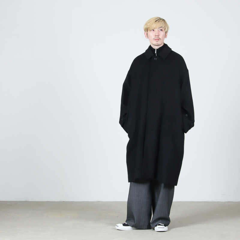 Graphpaper(եڡѡ) Light Melton Oversized Coat