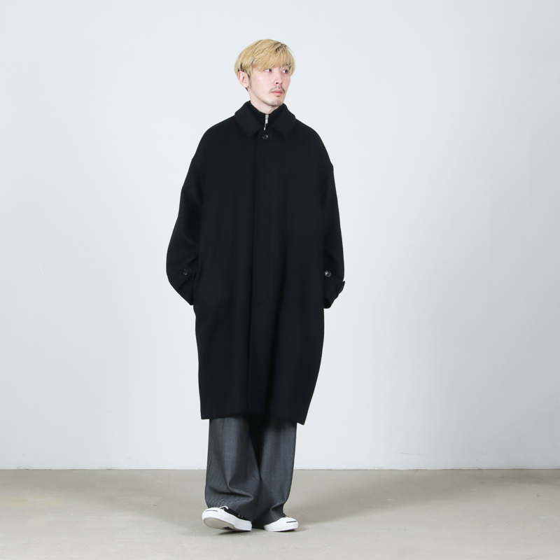 Graphpaper(եڡѡ) Light Melton Oversized Coat