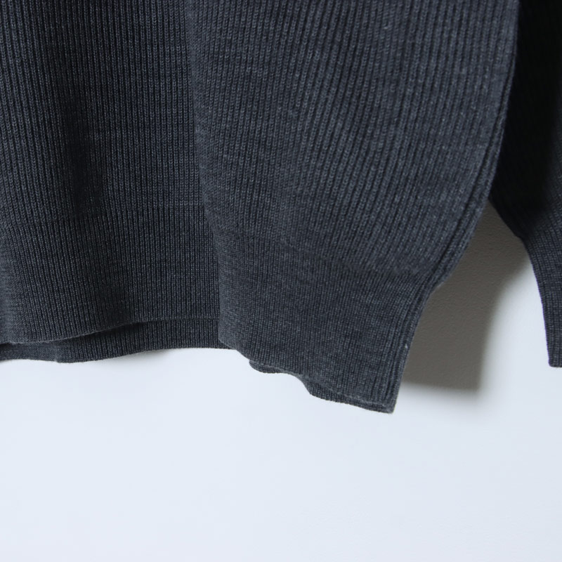 Graphpaper(グラフペーパー) High Density Crew Neck Knit