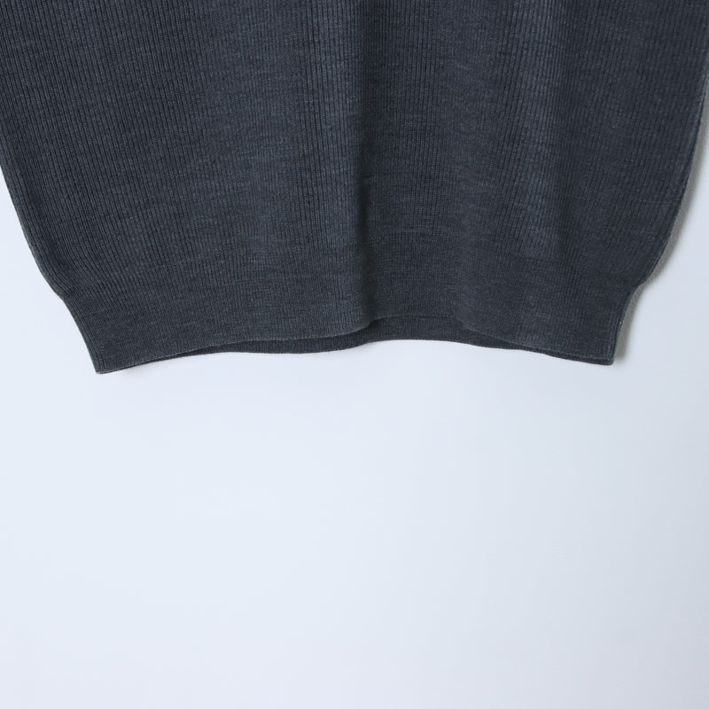 Graphpaper(グラフペーパー) High Density Crew Neck Knit